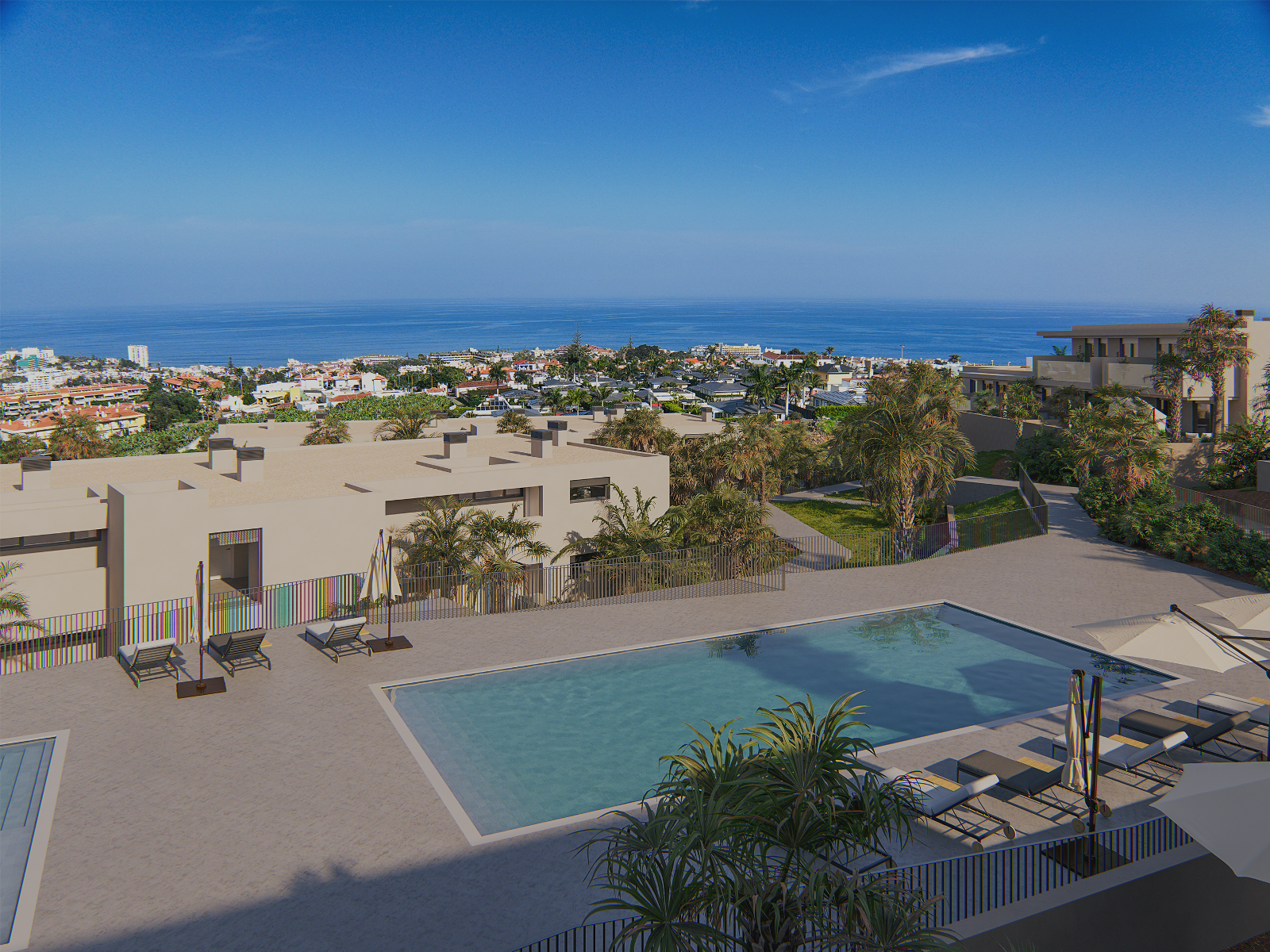 Royal Path Apartments _ Piscina_Vista Mar